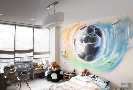 Роспись стен для подростка мальчика