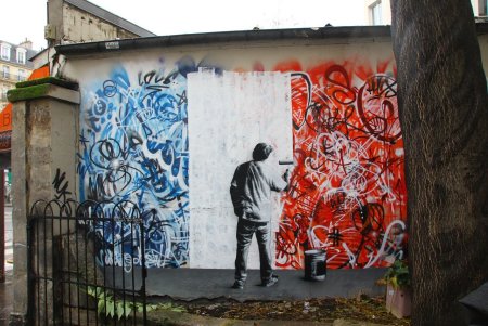 Парижское граффити