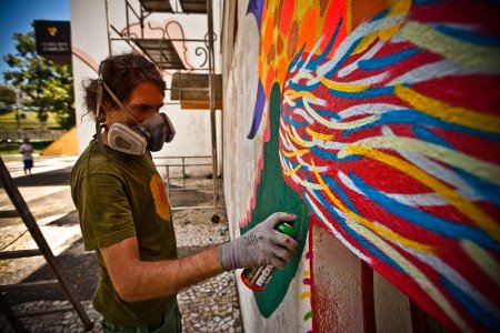 Райтер граффити-художник
