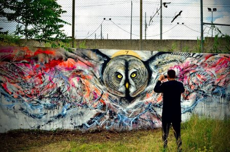 Граффити пейзаж