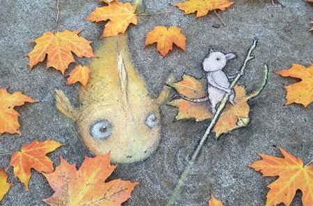 Граффити осень