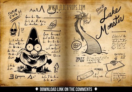 Дневник Диппера 3 часть все страницы