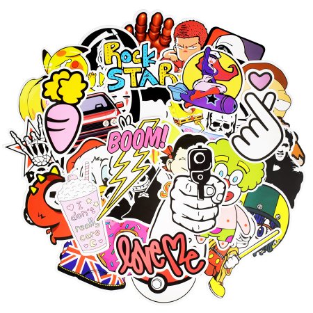 Разные наклейки