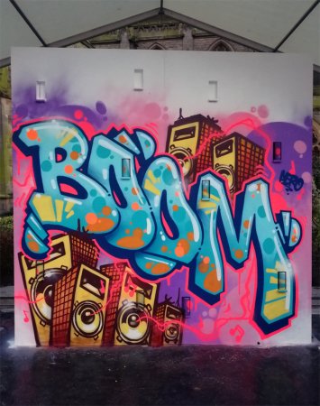 Логотип в стиле комиксов