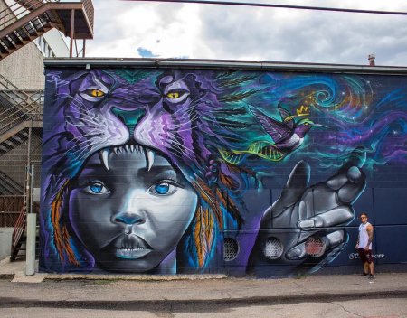 Красивый стрит арт