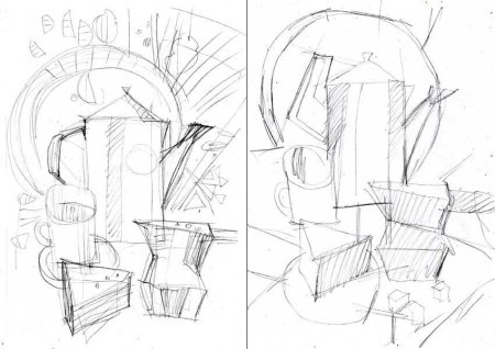 Наброски по композиции