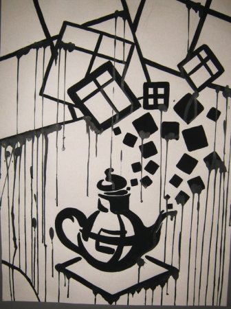 Стилизация предметов в композиции