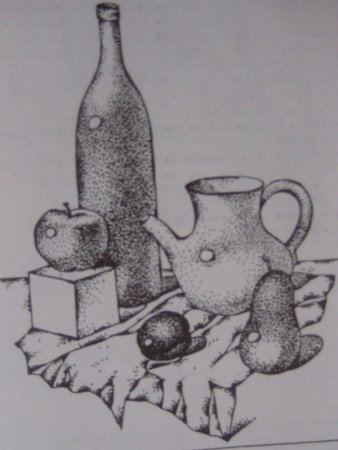 Графический натюрморт 6 класс