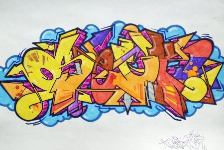Крутые граффити для новичков