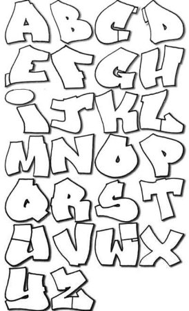 Граффити шрифты