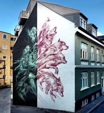 Современный стрит арт