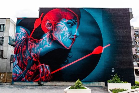 Граффити стрит арт муралы