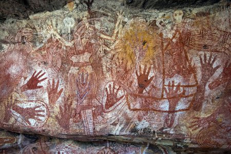 Роспись неолита пещеры
