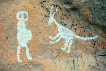 Пещерная Наскальная живопись Южной Африки