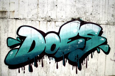 Обои в стиле граффити