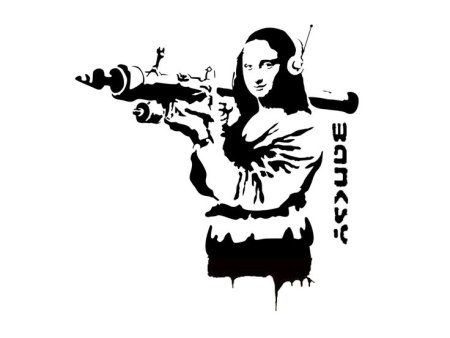 Бэнкси улыбка моны Лизы