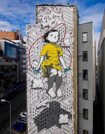 Современный стрит арт