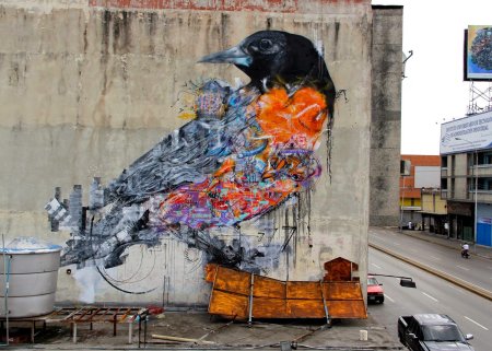 Энди Руис граффити стрит арт