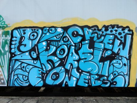 Квадратный стиль граффити