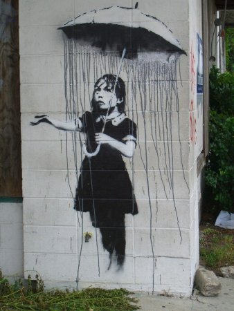 Banksy граффити