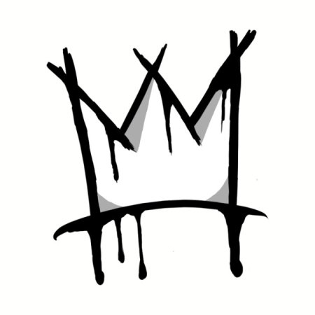 Корона в стиле граффити