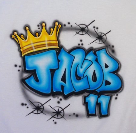 Корона граффити