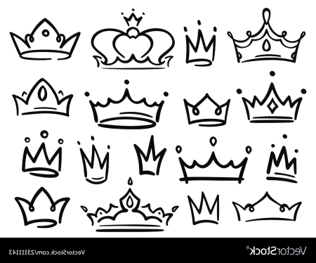 Корона макет для плоттера