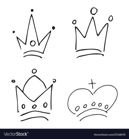 Корона граффити эскиз