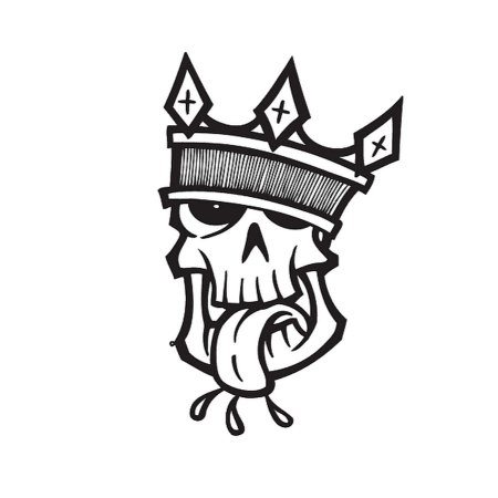 Эскиз тату Король