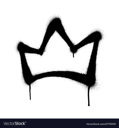 Корона в стиле граффити