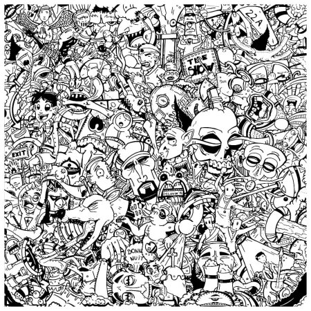 Много маленьких рисунков