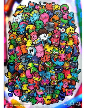 Дудл — арт стиль рисования