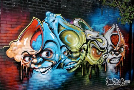 Самые крутые граффити