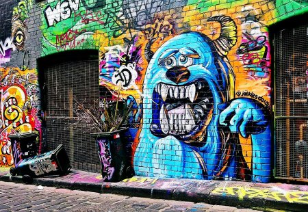 Уличные граффити