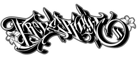 Граффити тату эскизы