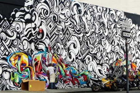 Обои граффити