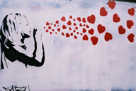 Граффити сердечко