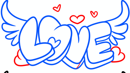 Рисунки для срисовки сердце