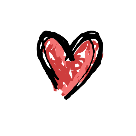 Сердце в стиле граффити