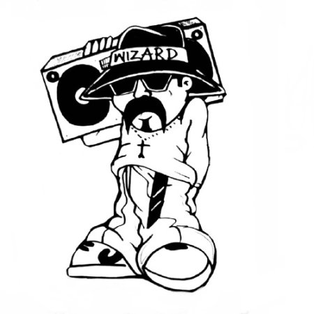 Рэперские рисунки