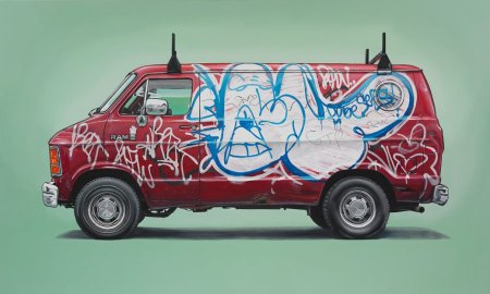 Стрит арт автомобили