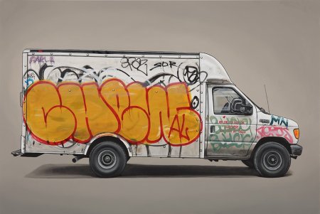 Разрисованный фургон