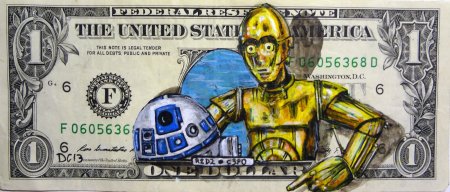 Доллар рисунок