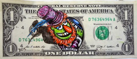 Разрисованные купюры