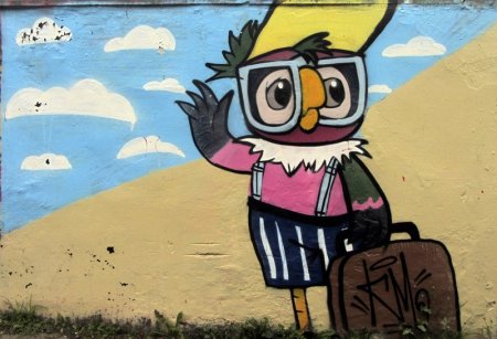 Граффити из мультфильмов