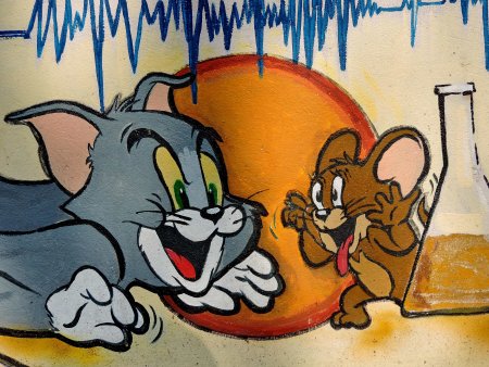 Граффити из мультиков