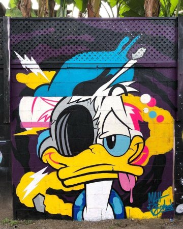 Стрит арт мульт