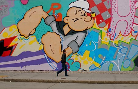 Граффити мультяшные
