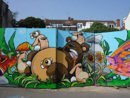 Стрит арт character