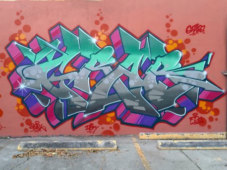 Граффити цветные